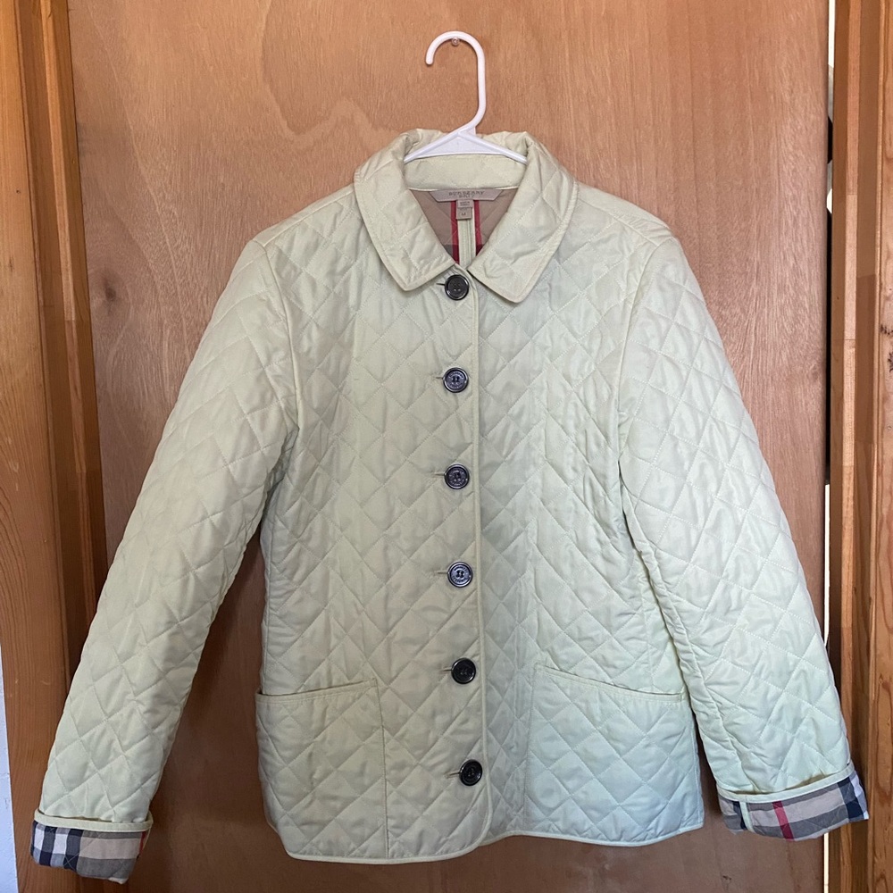 Burberry quilted jacket